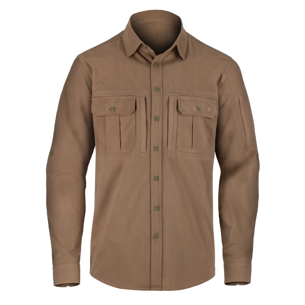 3782_2 Poukamiso Πουκάμισο Tactical - Picea LS - Μακρυμάνικο - Χακί - Clawgear - Image 3