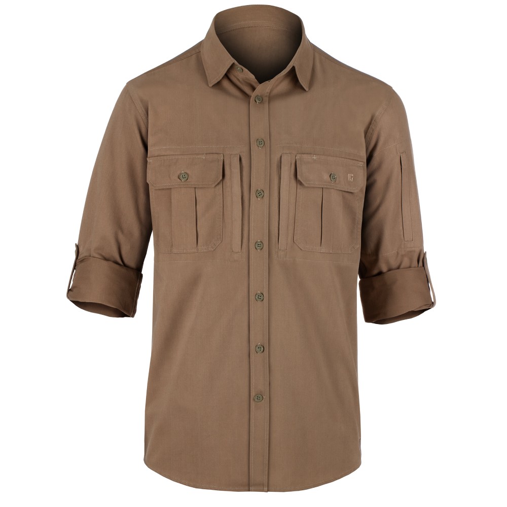 3782_6 Poukamiso Πουκάμισο Tactical - Picea LS - Μακρυμάνικο - Χακί - Clawgear - Image 7