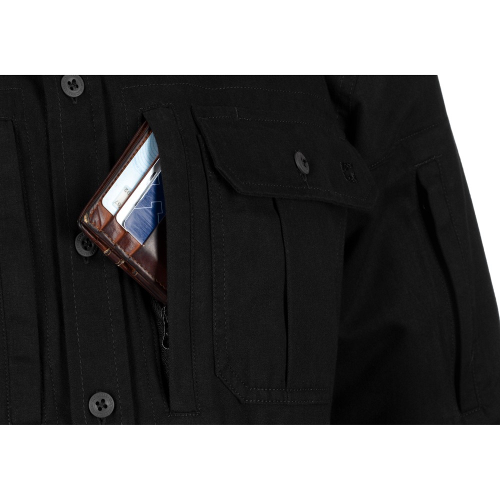 3803_12 Πουκάμισο Tactical Picea LS – Μαύρο - Clawgear - Image 13
