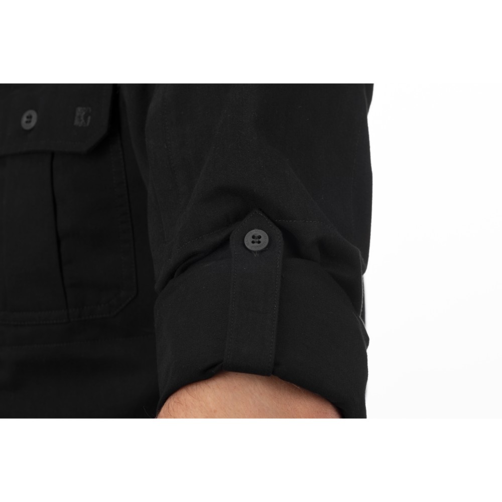 3803_8 Πουκάμισο Tactical Picea LS – Μαύρο - Clawgear - Image 9