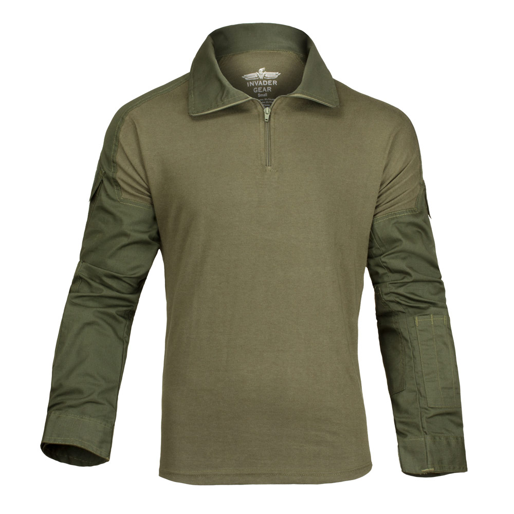 1261-3 Μπλούζα Μάχης Combat Shirt OD- Invader Gear - Image 3