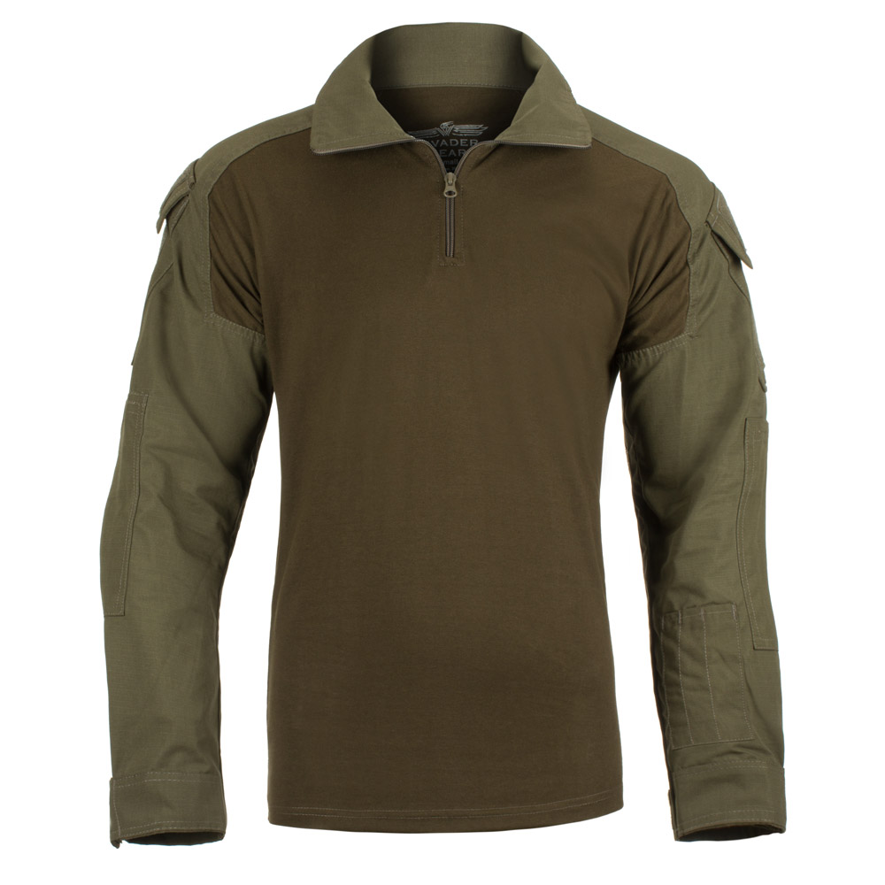 1262-3 Μπλούζα Μάχης Combat Shirt Ranger Green - Invader Gear - Image 3