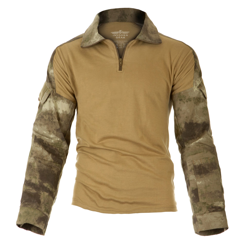 1264-3 Μπλούζα Μάχης Combat Shirt Stone Desert- Invader Gear - Image 3