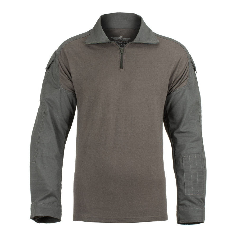 1266-3 Μπλούζα Μάχης Combat Shirt Wolf Grey - Invader Gear - Image 3