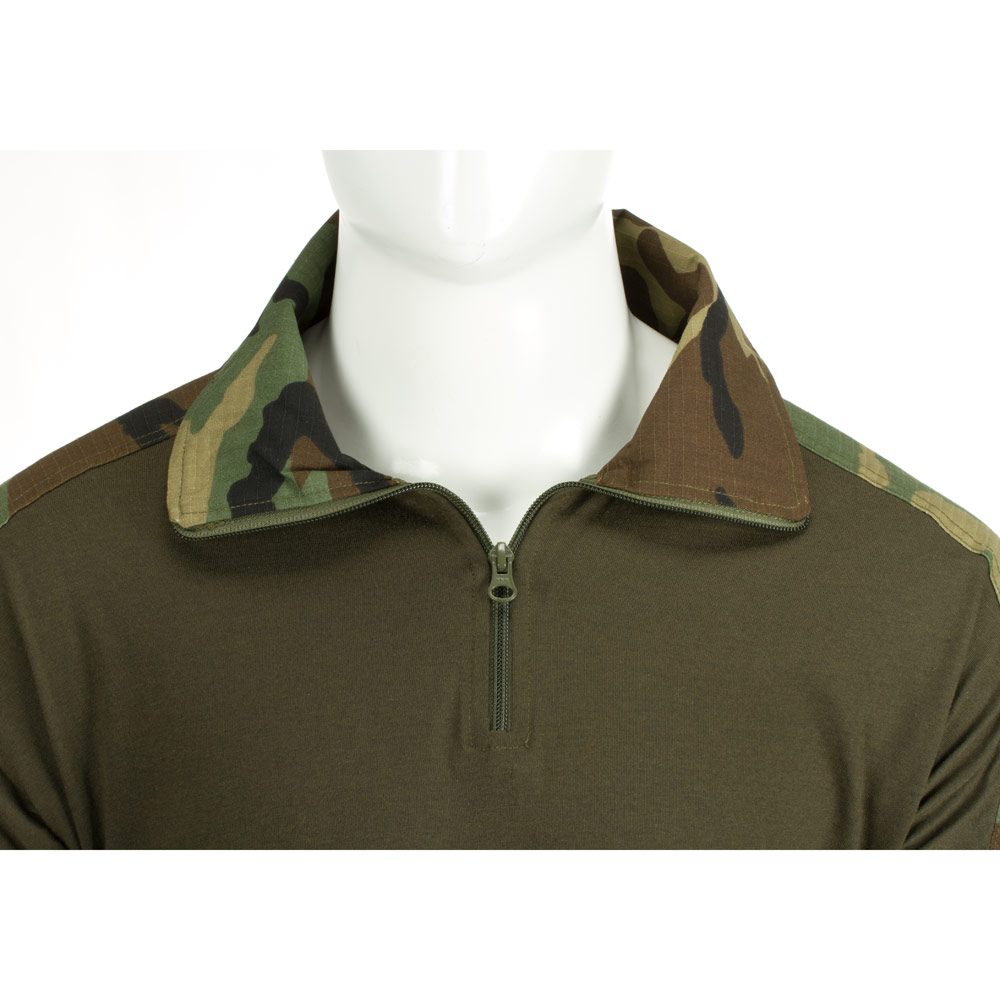 1267-4 Μπλούζα Μάχης Combat Shirt Woodland - Invader Gear - Image 4