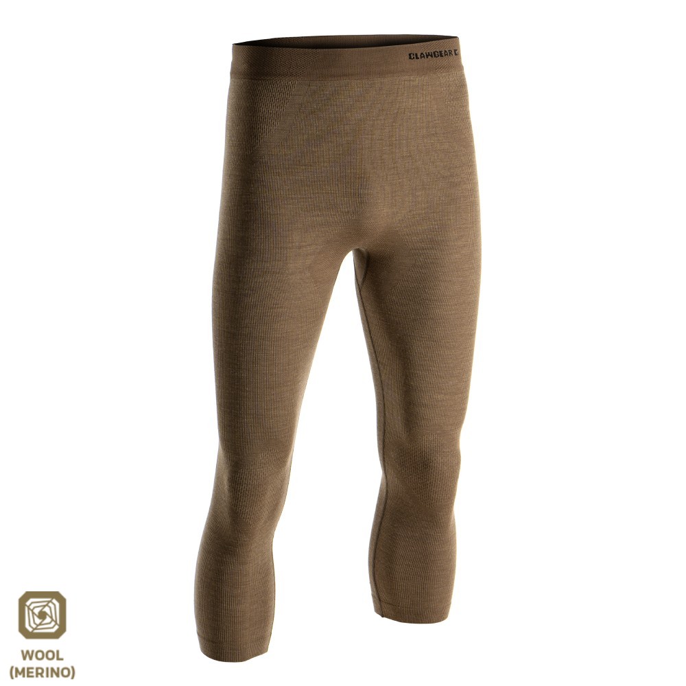 Μάλλινη Ισοθερμική Σκελέα Merino Seamless - Stonegrey Olive - Clawgear
