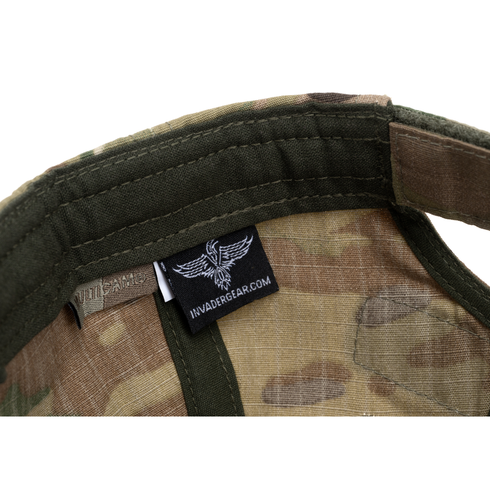 Καπέλο Baseball Polycotton Ripstop - Multicam - Invader Gear - Image 7