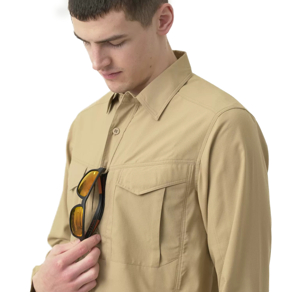 deftrop-det-2 Πουκάμισο Defender Mk2 Tropical - Castle Rock - Helikon-Tex - Image 3