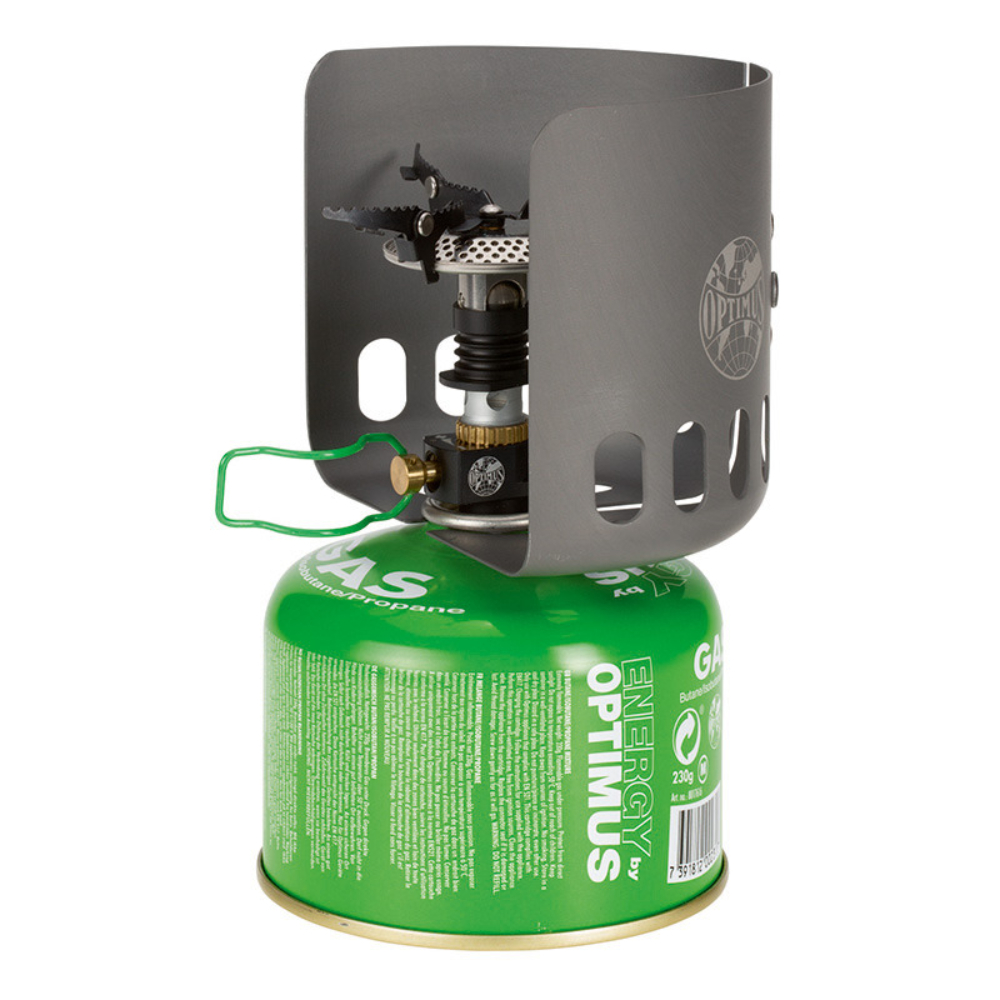 2928-2 Ανεμοθραύστης για Εστία Γκαζιού Clip-On – Ανοδιωμένο Αλουμίνιο - Optimus - Image 3