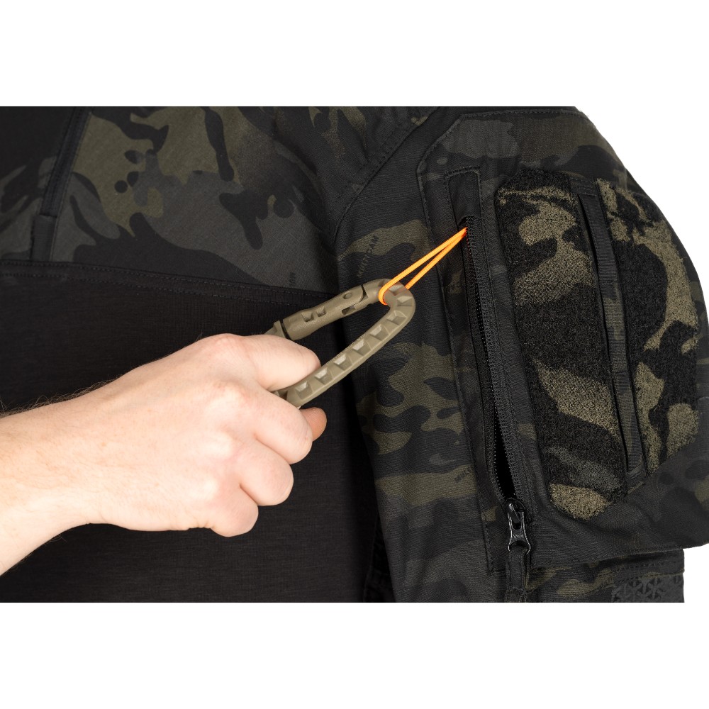 3982-6 Μπλούζα Μάχης Combat Shirt Raider MK V ATS Flex – Multicam Black – Clawgear - Image 6