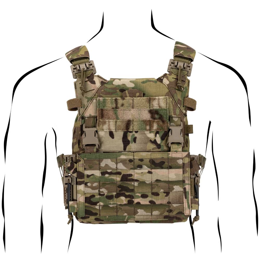 4366-21 Φορέας Πλακών Raider - Multicam – Clawgear - Image 4