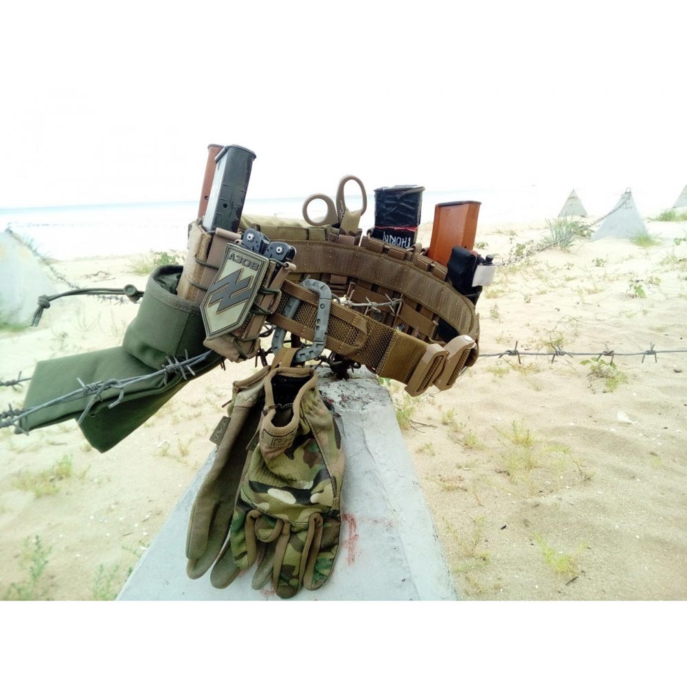 2203-4 Ζώνη Μάχης Force Belt BT12 - OD - UTactic - Image 3