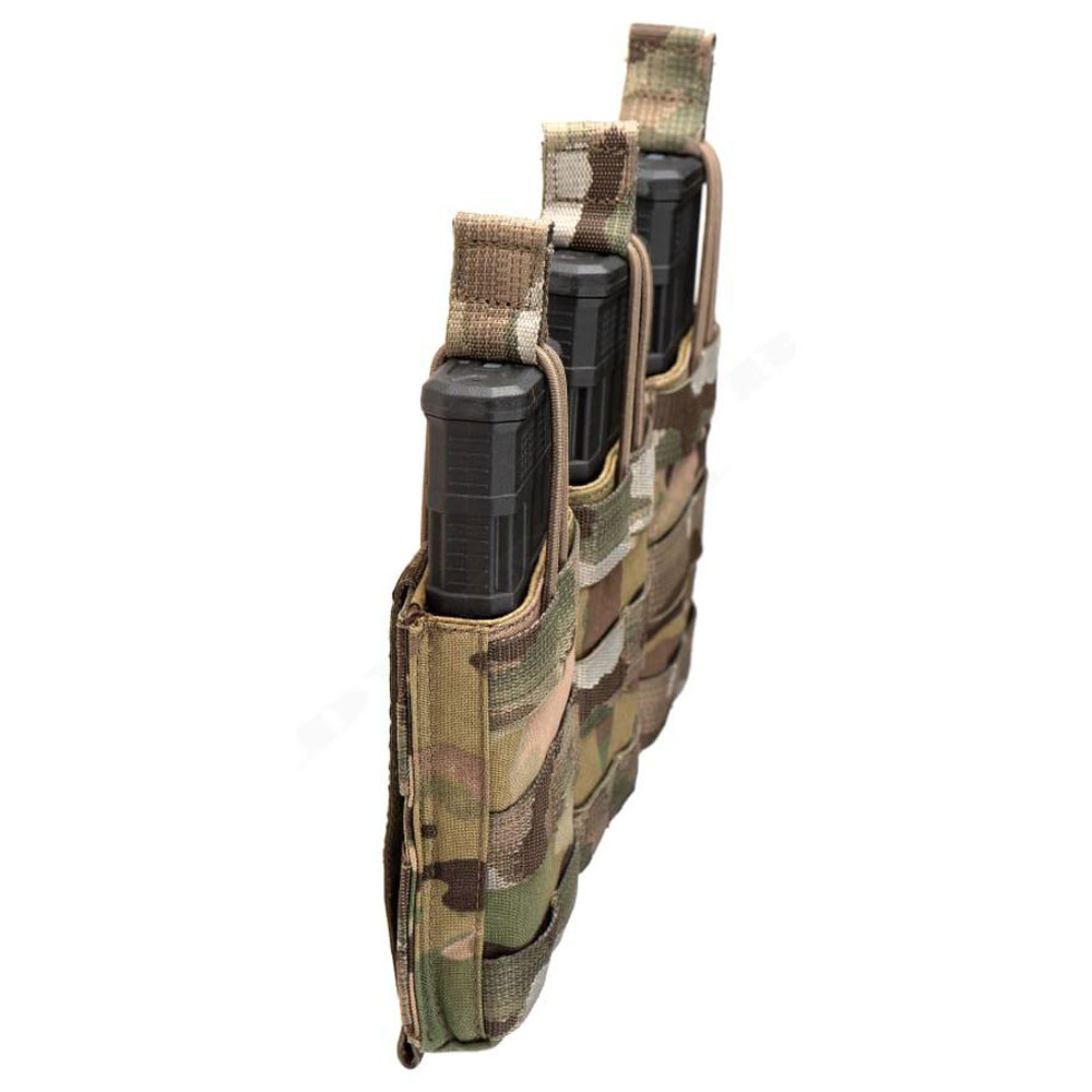 3679-4 Θήκη 3 Γεμιστήρων 5.56 Open Top Core – Multicam – Clawgear - Image 4