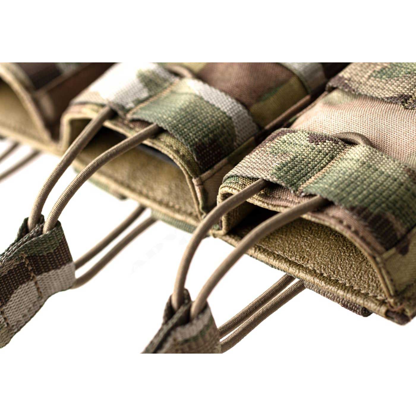 3679-6 Θήκη 3 Γεμιστήρων 5.56 Open Top Core – Multicam – Clawgear - Image 6