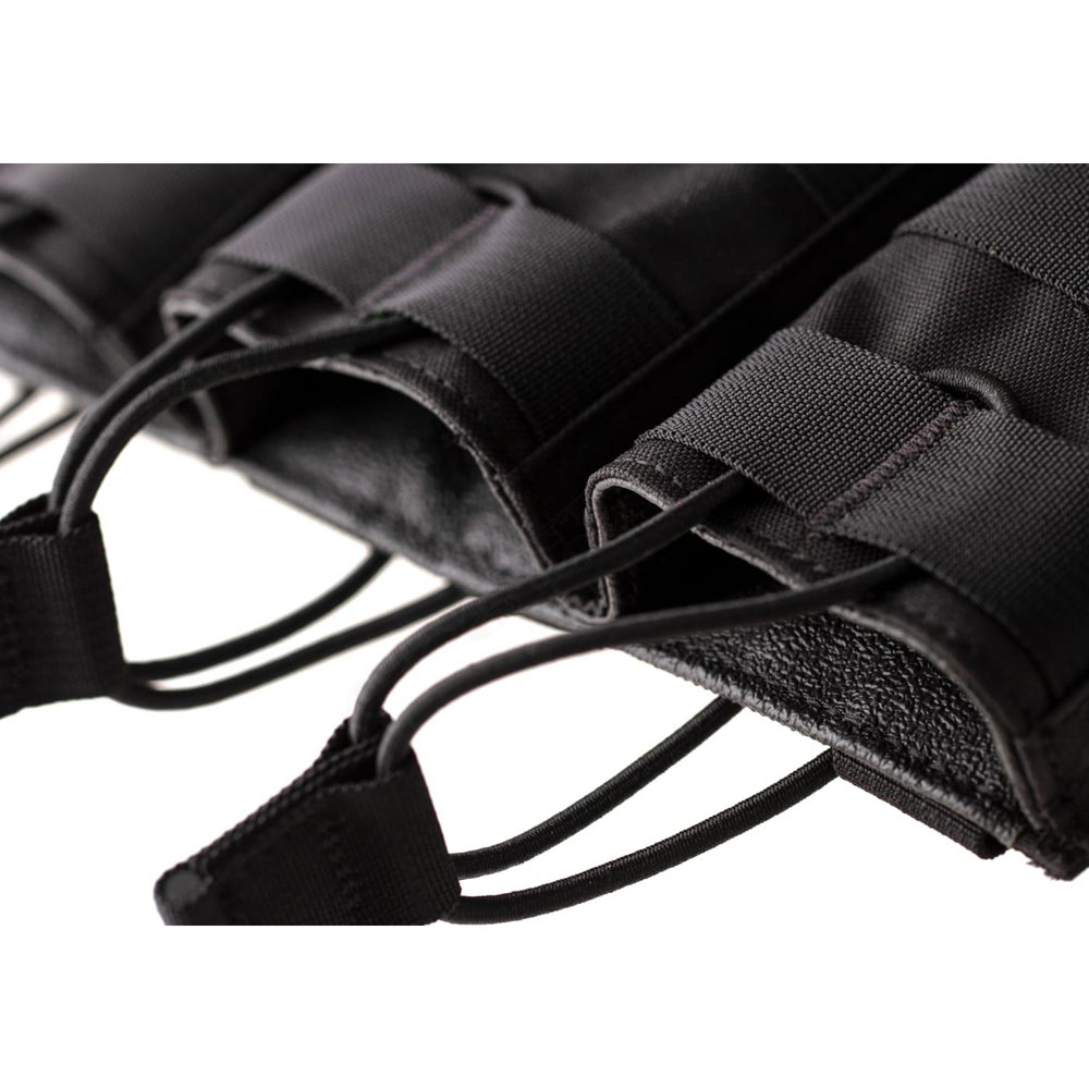 3833-6 Θήκη 3 Γεμιστήρων 5.56 Open Top Core – Μαύρη – Clawgear - Image 6