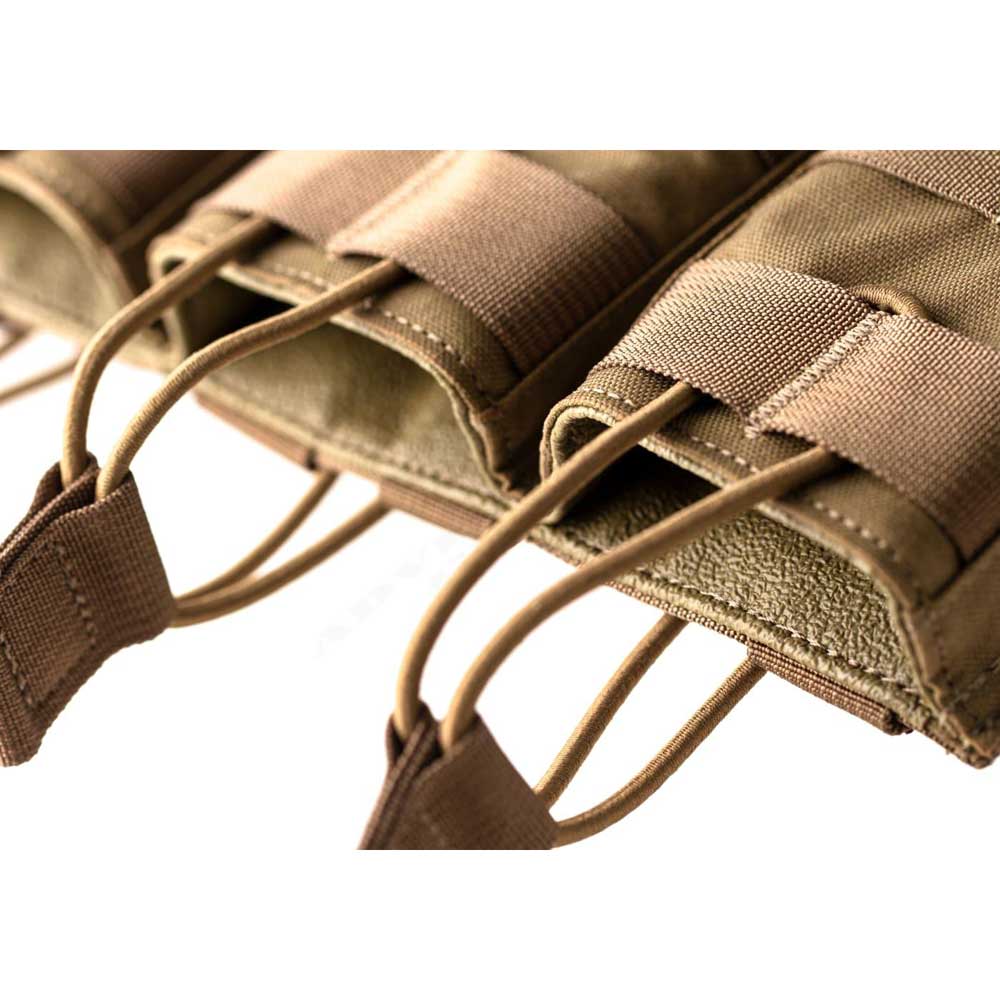 3834-6 Θήκη 3 Γεμιστήρων 5.56 Open Top Core – Coyote – Clawgear - Image 6