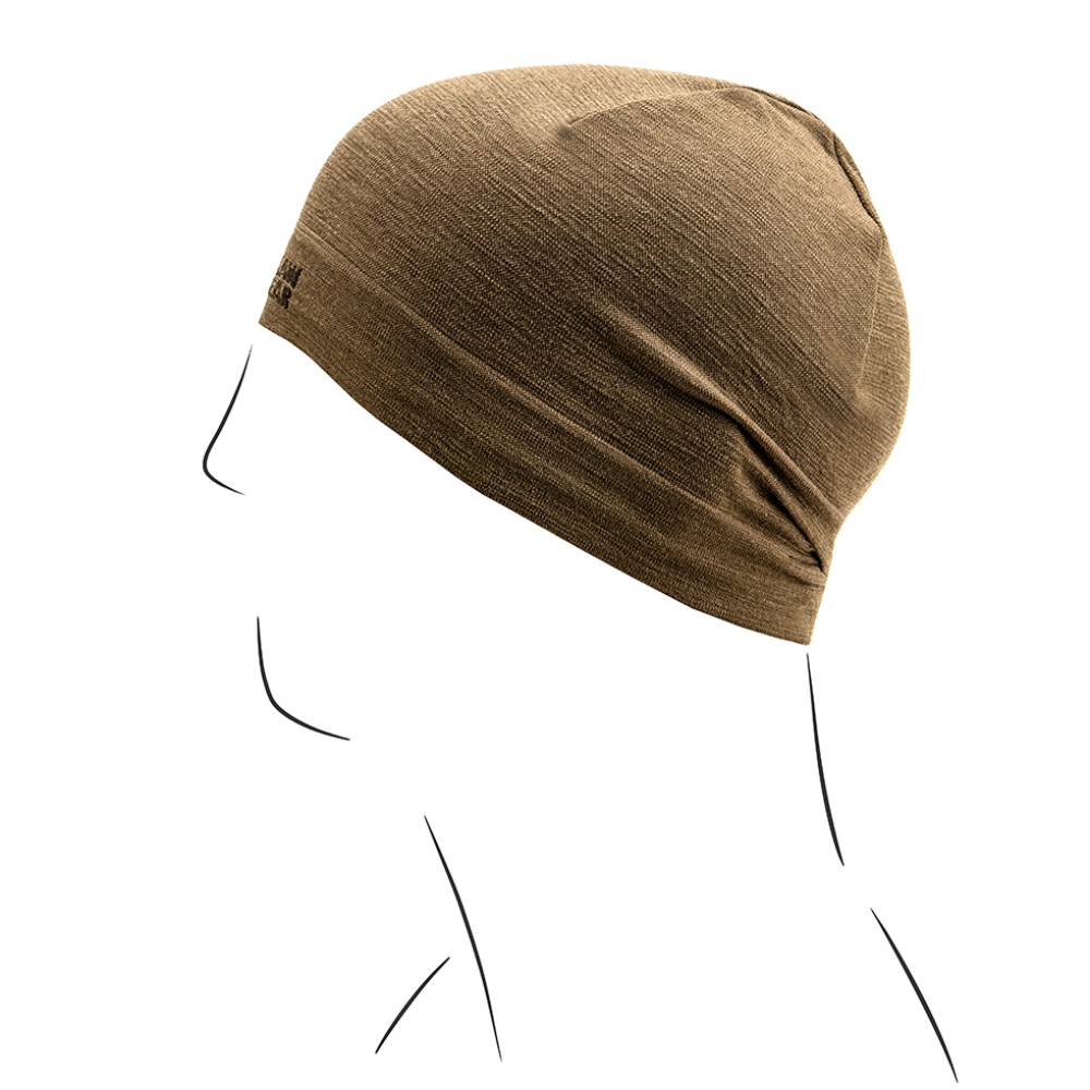 3885_4 Σκούφος Merino Seamless Beanie – Stonegrey Olive – Clawgear - Image 4