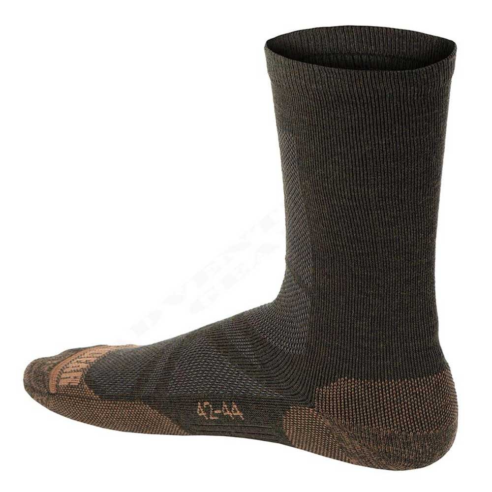 4128-2 Κάλτσες Crew Socks Merino – Olive – Clawgear - Image 5
