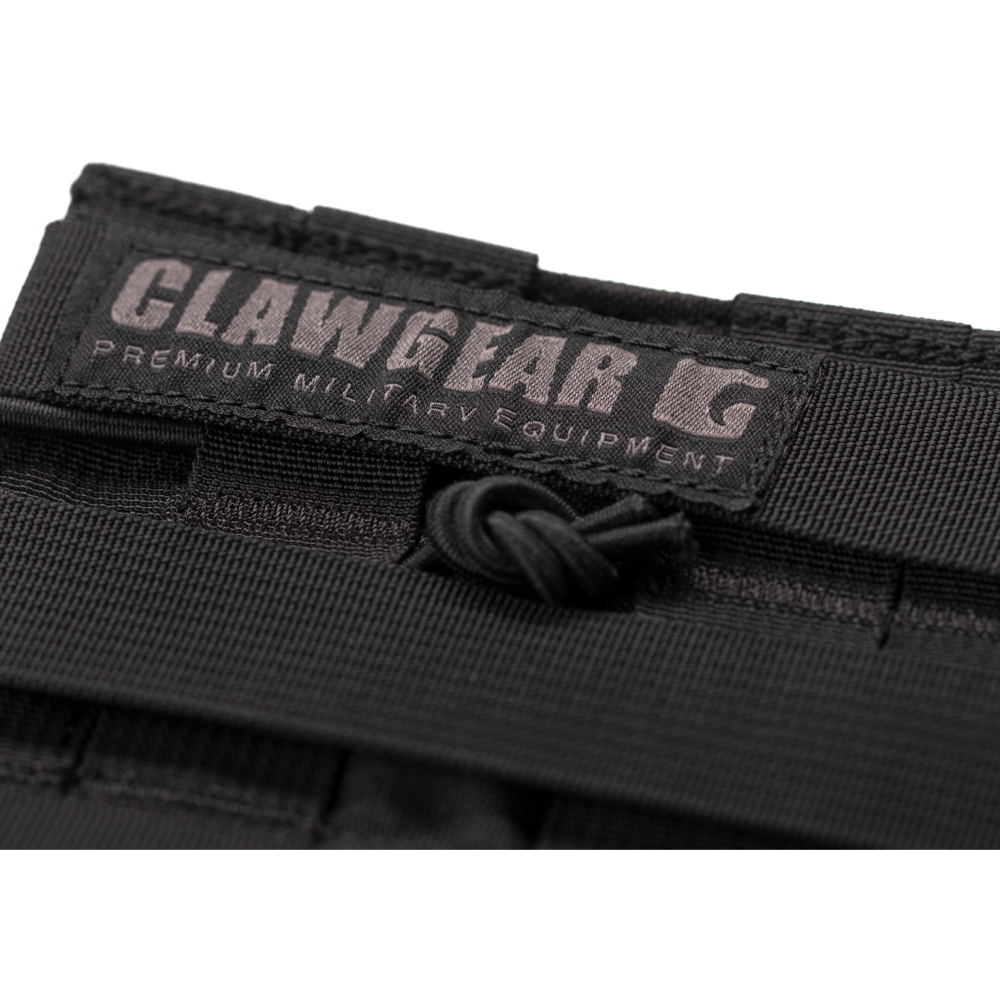 4631_8 Θήκη 2 Γεμιστήρων 5.56 Open Top Core – Μαύρη – Clawgear - Image 6