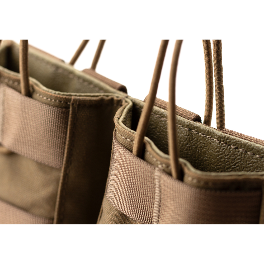 4632_9 Θήκη 2 Γεμιστήρων 5.56 Open Top Core – Coyote – Clawgear - Image 8