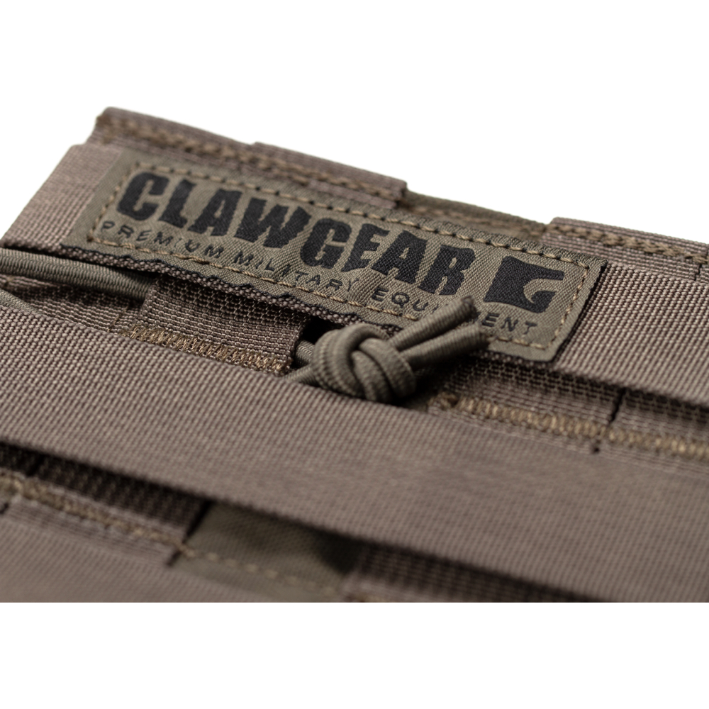 4633_8 Θήκη 2 Γεμιστήρων 5.56 Open Top Core – RAL7013 – Clawgear - Image 7