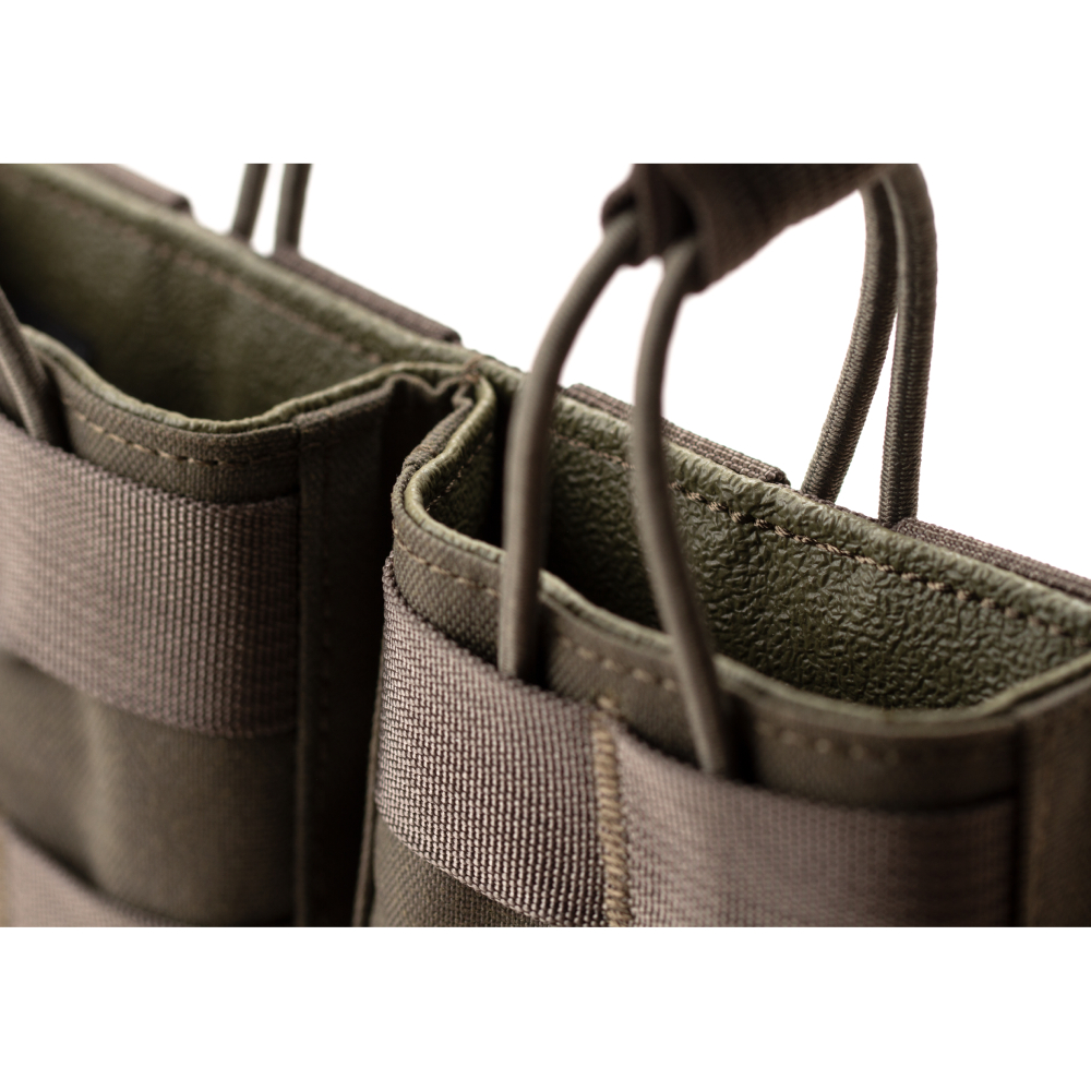 4633_9 Θήκη 2 Γεμιστήρων 5.56 Open Top Core – RAL7013 – Clawgear - Image 8