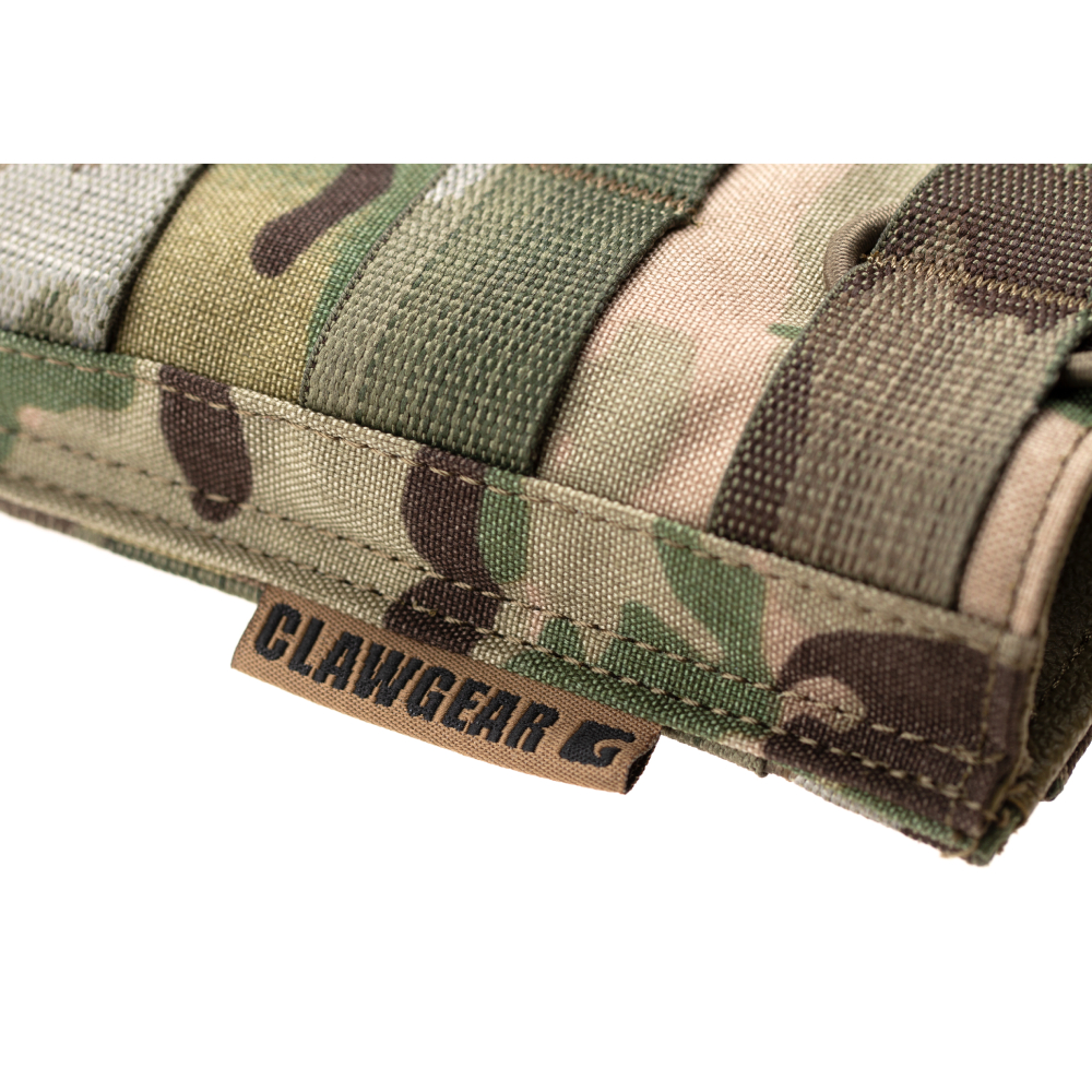 4634_7 Θήκη 2 Γεμιστήρων 5.56 Open Top Core – Multicam – Clawgear - Image 7