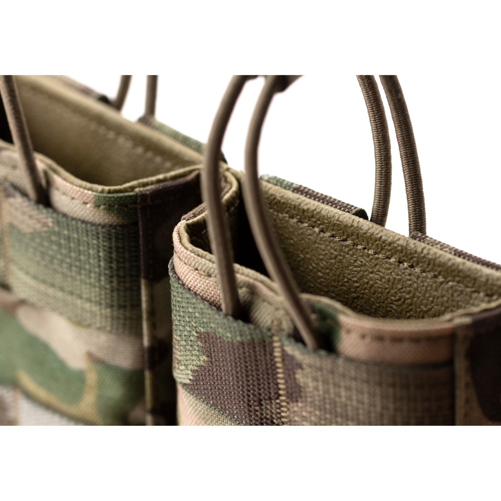 4634_9 Θήκη 2 Γεμιστήρων 5.56 Open Top Core – Multicam – Clawgear - Image 9