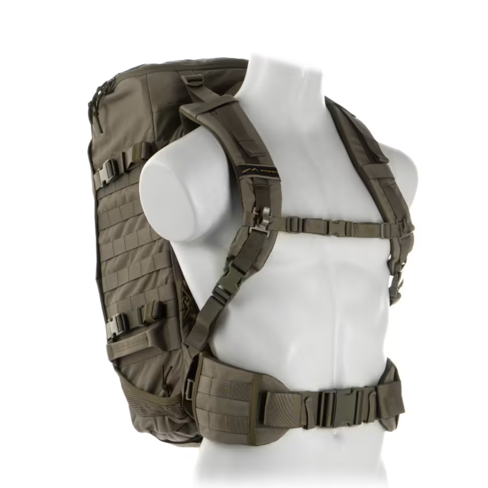 1957-6 Σακίδιο Πλάτης ZipperFox 40 - Olive Green - Wisport - Image 7