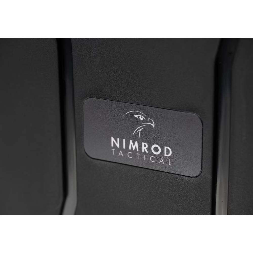 4306-8 Σκληρή Θήκη Όπλου Light Rifle Hard Case 100cm Wave Foam - Μαύρη - Nimrod Tactical - Image 8