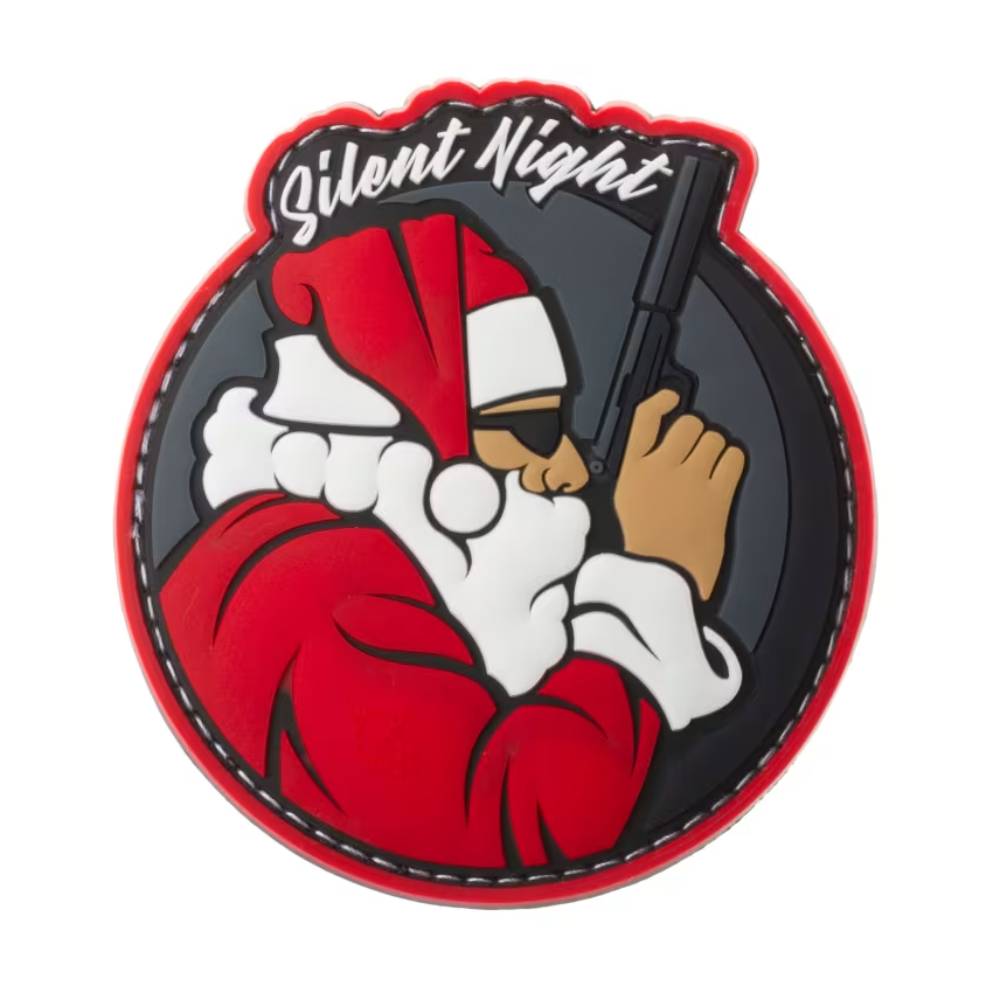 Silent Night Operator 3D Rubber Patch - Full Color - JTG