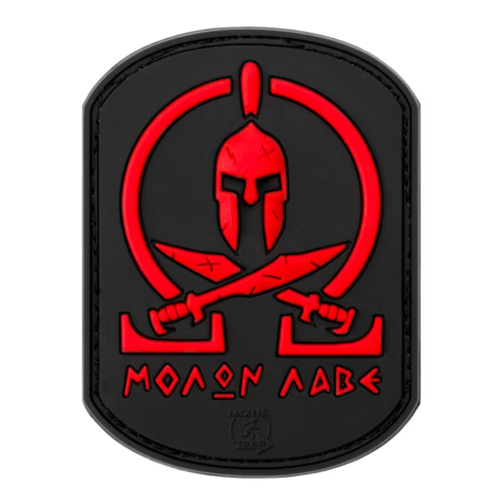 ΜΟΛΩΝ ΛΑΒΕ 3D Rubber Patch - Blackmedic - JTG