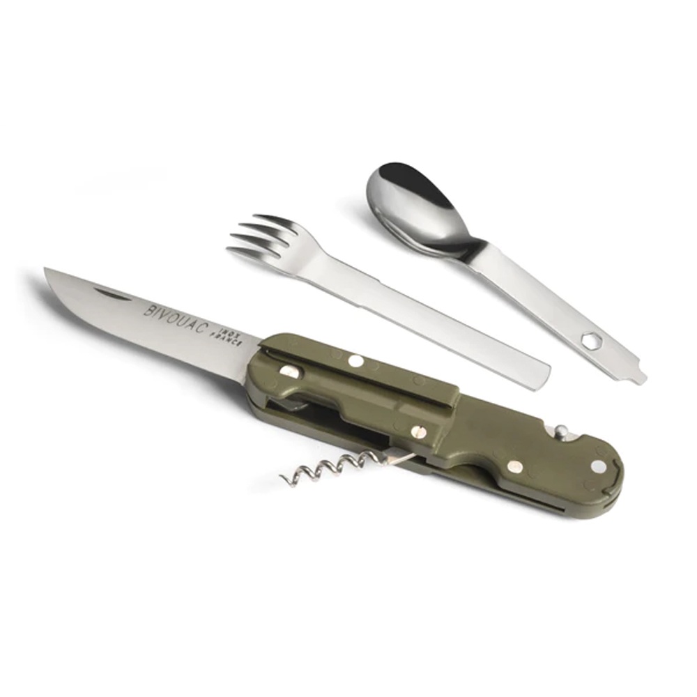 Σουγιάς Bivouac® με Σετ Κουτάλι-Πιρούνι - TB-Outdoor