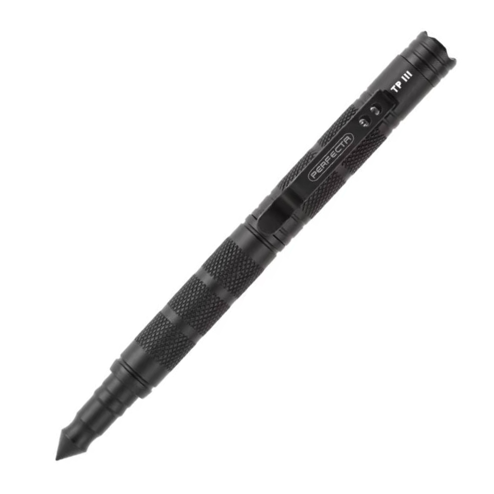 Στυλό Αυτοάμυνας Tactical Pen TP III με LED & Υαλοθραύστη - Perfecta