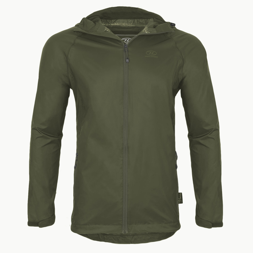 4155-3 Αδιάβροχο Τζάκετ – Stow & Go Packaway – Olive Green – Highlander - Image 4