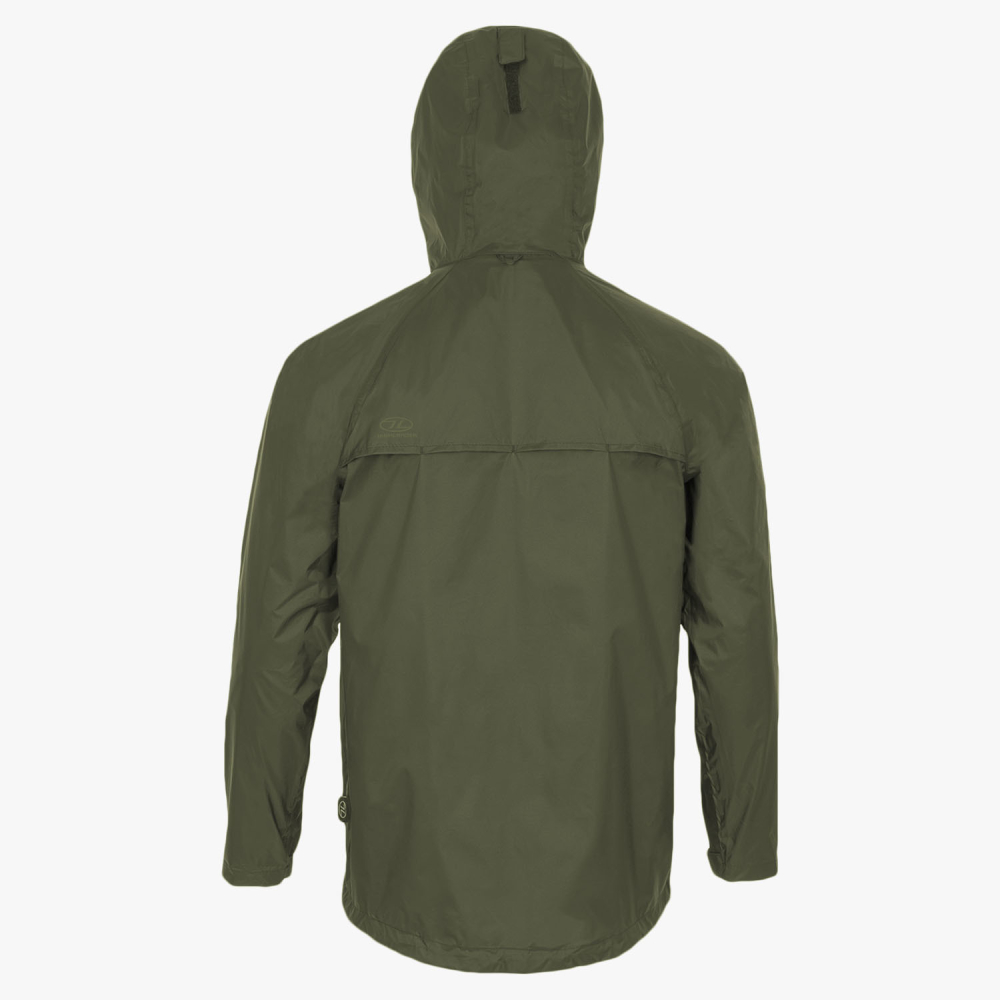 4155-4 Αδιάβροχο Τζάκετ – Stow & Go Packaway – Olive Green – Highlander - Image 5