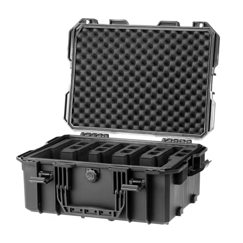 4727-5 Σκληρή Βαλίτσα για 5 Πιστόλια – Multi-Pistol Case – Μαύρη – Nimrod Tactical - Image 6