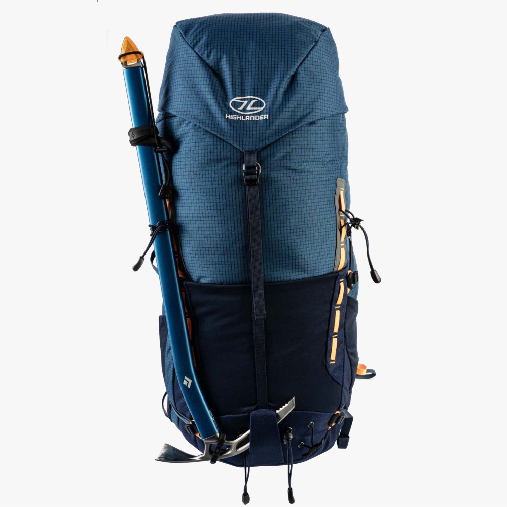 4729-11 Σακίδιο Πλάτης – Vulkan Mountain Rucksack 45L - Μπλε – Highlander - Image 14