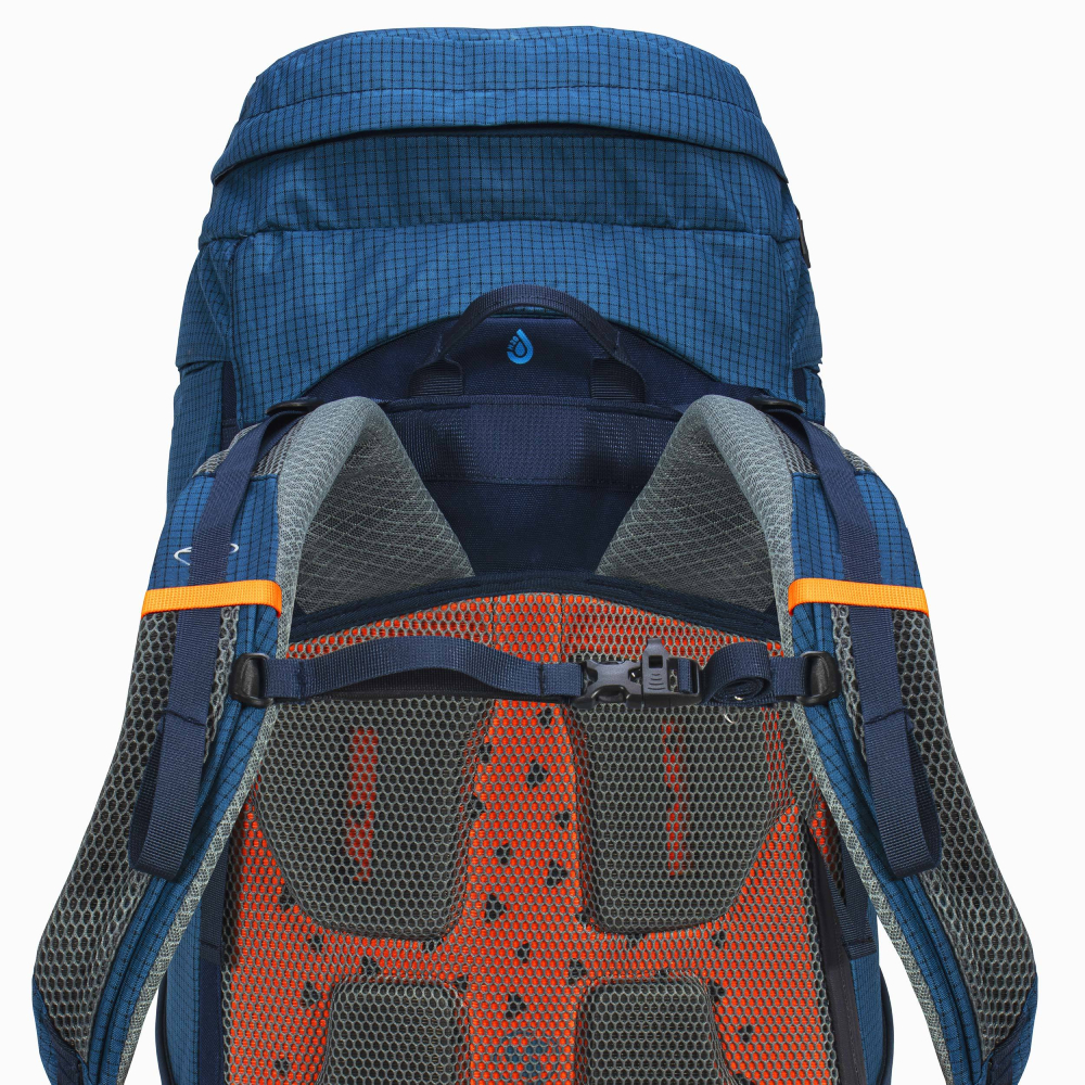4729-6 Σακίδιο Πλάτης – Vulkan Mountain Rucksack 45L - Μπλε – Highlander - Image 9