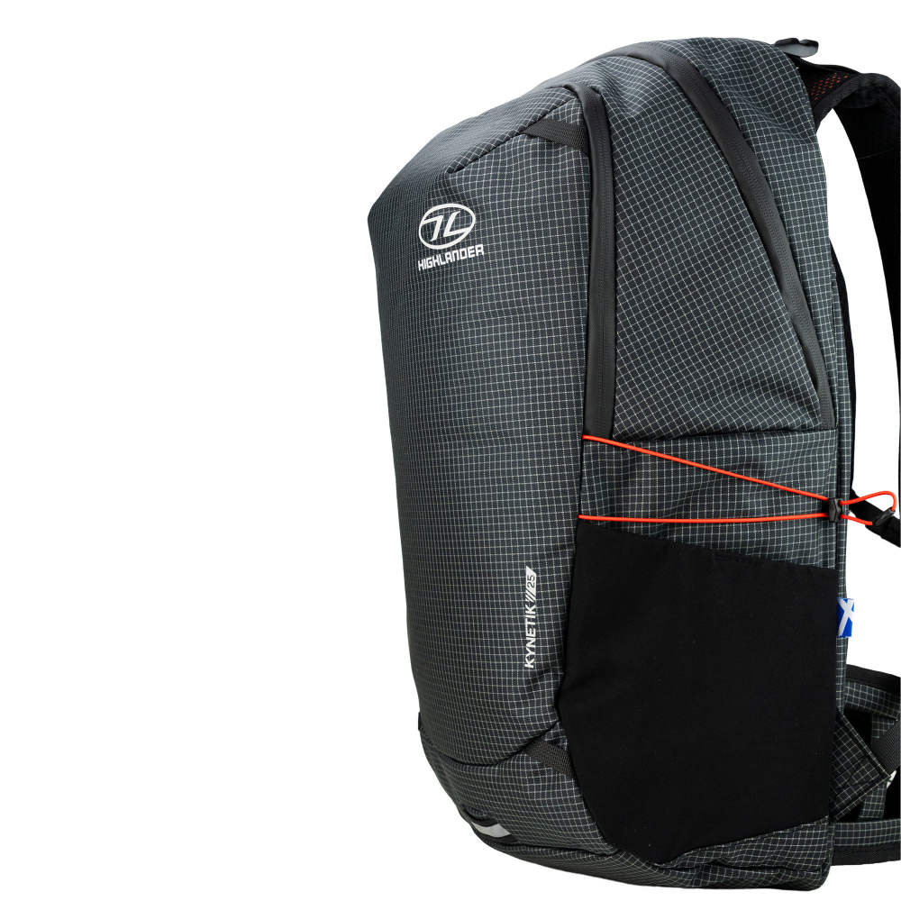 4730-9 Σακίδιο Πλάτης – Kynetik 25L – Μαύρο – Highlander - Image 9