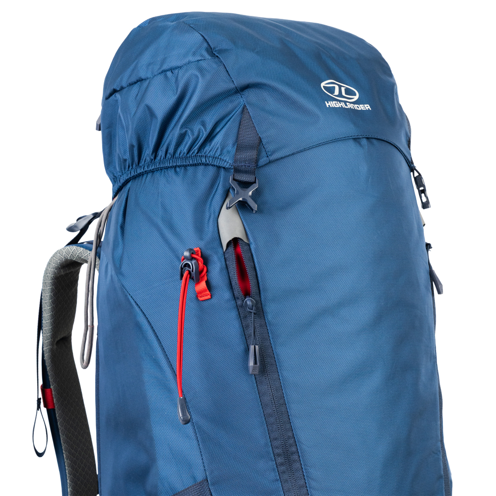 4731-4 Σακίδιο Πλάτης – Ivar 50L – Navy Blue – Highlander - Image 5