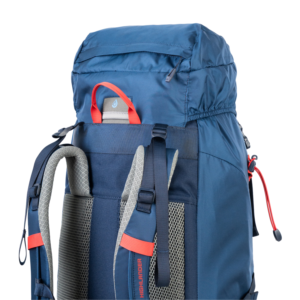 4731-6 Σακίδιο Πλάτης – Ivar 50L – Navy Blue – Highlander - Image 7