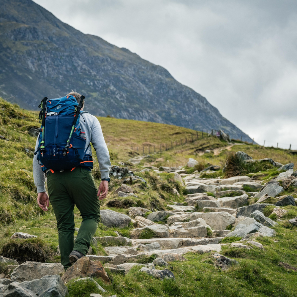 vulk1 Σακίδιο Πλάτης – Vulkan Mountain Rucksack 45L - Μπλε – Highlander - Image 3