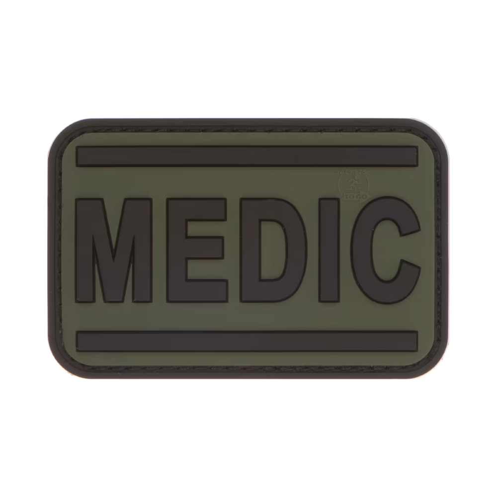 Medic 3D Rubber Patch - Forest - JTG